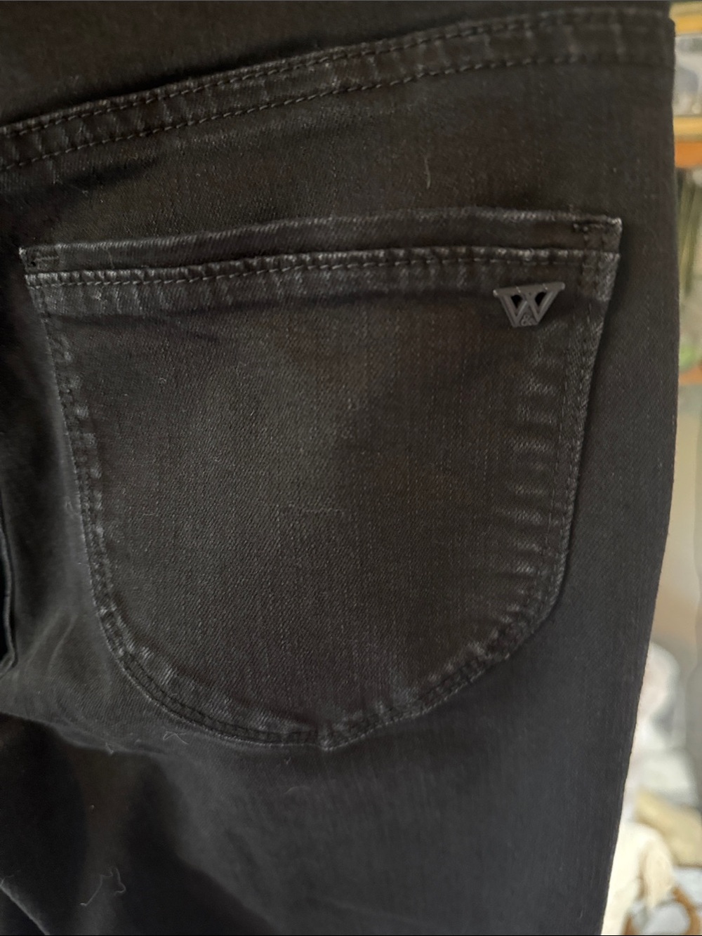 Wit & Wisdom Black Straight-Leg Jeans - Picture 4 of 8
